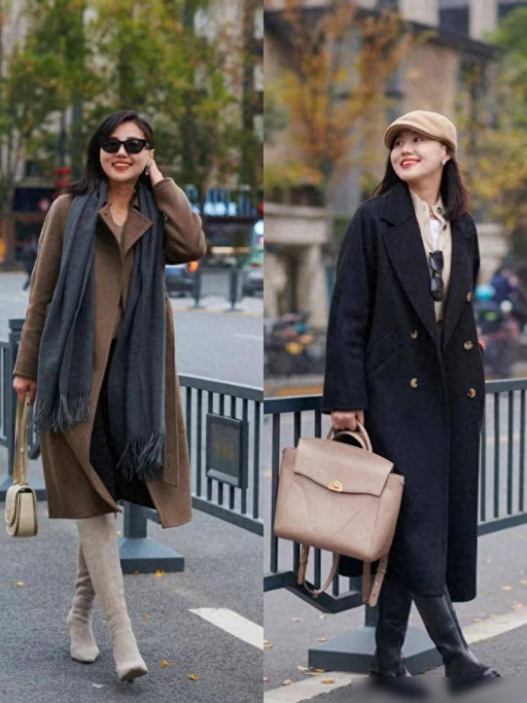 30+小个子女生今冬大衣请务必这样穿简约显高处处透着高级感